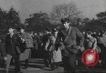 Image of Bomber crew members rotating back to the U.S.A. in World War II England United Kingdom, 1944, second 23 stock footage video 65675060361