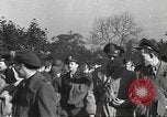 Image of Bomber crew members rotating back to the U.S.A. in World War II England United Kingdom, 1944, second 27 stock footage video 65675060361