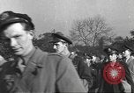 Image of Bomber crew members rotating back to the U.S.A. in World War II England United Kingdom, 1944, second 29 stock footage video 65675060361