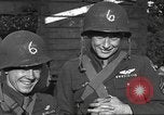 Image of Bomber crew members rotating back to the U.S.A. in World War II England United Kingdom, 1944, second 31 stock footage video 65675060361