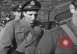 Image of Bomber crew members rotating back to the U.S.A. in World War II England United Kingdom, 1944, second 47 stock footage video 65675060361
