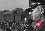 Image of Bomber crew members rotating back to the U.S.A. in World War II England United Kingdom, 1944, second 48 stock footage video 65675060361
