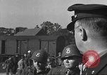 Image of Bomber crew members rotating back to the U.S.A. in World War II England United Kingdom, 1944, second 51 stock footage video 65675060361