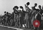 Image of Bomber crew members rotating back to the U.S.A. in World War II England United Kingdom, 1944, second 59 stock footage video 65675060361