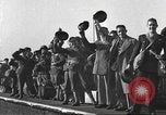 Image of Bomber crew members rotating back to the U.S.A. in World War II England United Kingdom, 1944, second 60 stock footage video 65675060361