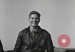 Image of Bomber crew members rotating back to the U.S.A. in World War II England United Kingdom, 1944, second 62 stock footage video 65675060361