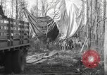 Image of crashed US Navy Blimp United States USA, 1943, second 11 stock footage video 65675060362