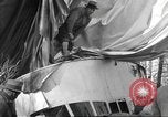 Image of crashed US Navy Blimp United States USA, 1943, second 34 stock footage video 65675060362