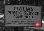 Standbild Zivilen öffentlichen Dienst Camp Patapsco Elkridge Maryland USA, 1943, aus Sekunde 4 historischem Filmmaterial Videoclip 65675060363