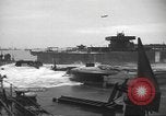 Image of concrete barges Normandy France, 1944, second 19 stock footage video 65675060370