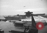 Image of concrete barges Normandy France, 1944, second 26 stock footage video 65675060370