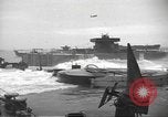 Image of concrete barges Normandy France, 1944, second 45 stock footage video 65675060370