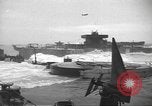 Image of concrete barges Normandy France, 1944, second 46 stock footage video 65675060370