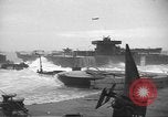 Image of concrete barges Normandy France, 1944, second 47 stock footage video 65675060370
