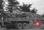 Standbild USA Soldaten Normandie Frankreich, 1944, aus Sekunde 46 historischem Filmmaterial Videoclip 65675060385