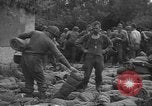 Image of Allied troops Carentan France, 1944, second 59 stock footage video 65675060387