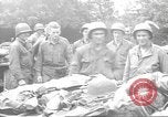 Image of Allied troops Carentan France, 1944, second 13 stock footage video 65675060389