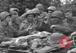 Image of Allied troops Carentan France, 1944, second 21 stock footage video 65675060389