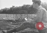 Standbild USA Soldaten Vereinigtes Königreich, 1944, aus Sekunde 41 historischem Filmmaterial Videoclip 65675060398