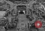Standbild Landing Ship Tank angedockt am Falmouth England, 1944, aus Sekunde 53 historischem Filmmaterial Videoclip 65675060403