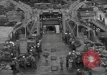 Standbild Landing Ship Tank angedockt am Falmouth England, 1944, aus Sekunde 58 historischem Filmmaterial Videoclip 65675060403