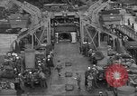 Standbild Landing Ship Tank angedockt am Falmouth England, 1944, aus Sekunde 59 historischem Filmmaterial Videoclip 65675060403