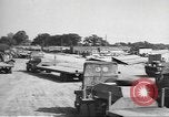 Image of Waco CG-4 gliders being assembled prior to D-Day England United Kingdom, 1944, second 3 stock footage video 65675060409