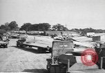 Image of Waco CG-4 gliders being assembled prior to D-Day England United Kingdom, 1944, second 10 stock footage video 65675060409