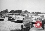 Image of Waco CG-4 gliders being assembled prior to D-Day England United Kingdom, 1944, second 12 stock footage video 65675060409