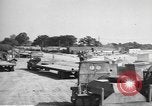 Image of Waco CG-4 gliders being assembled prior to D-Day England United Kingdom, 1944, second 14 stock footage video 65675060409