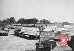 Image of Waco CG-4 gliders being assembled prior to D-Day England United Kingdom, 1944, second 16 stock footage video 65675060409