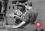 Image of Waco CG-4 gliders being assembled prior to D-Day England United Kingdom, 1944, second 55 stock footage video 65675060409