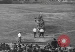 Image of baseball game being played in England England United Kingdom, 1944, second 19 stock footage video 65675060410