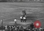 Image of baseball game being played in England England United Kingdom, 1944, second 20 stock footage video 65675060410