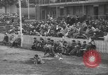 Image of baseball game being played in England England United Kingdom, 1944, second 24 stock footage video 65675060410