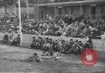 Image of baseball game being played in England England United Kingdom, 1944, second 25 stock footage video 65675060410
