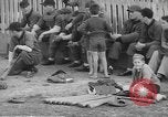 Image of baseball game being played in England England United Kingdom, 1944, second 32 stock footage video 65675060410