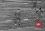 Image of baseball game being played in England England United Kingdom, 1944, second 54 stock footage video 65675060410
