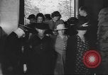 Image of women shop for hosiery during World War II in England United Kingdom, 1944, second 24 stock footage video 65675060411