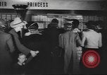 Image of women shop for hosiery during World War II in England United Kingdom, 1944, second 35 stock footage video 65675060411