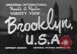 Immagine di Le scene della città compresi i ponti edifici strade e traffico Brooklyn New York USA, 1947, secondo 8 filmato di repertorio 65675060412