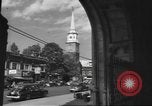 Standbild Plymouth Kirche der Pilger Brooklyn New York USA, 1947, aus Sekunde 33 historischem Filmmaterial Videoclip 65675060413