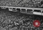 Image of Fans at Ebbets Field Brooklyn Dodgers baseball game Brooklyn New York USA, 1947, second 6 stock footage video 65675060417
