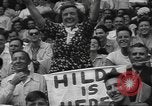 Image of Fans at Ebbets Field Brooklyn Dodgers baseball game Brooklyn New York USA, 1947, second 11 stock footage video 65675060417