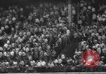 Image of Fans at Ebbets Field Brooklyn Dodgers baseball game Brooklyn New York USA, 1947, second 18 stock footage video 65675060417