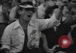 Image of Fans at Ebbets Field Brooklyn Dodgers baseball game Brooklyn New York USA, 1947, second 28 stock footage video 65675060417