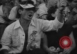 Image of Fans at Ebbets Field Brooklyn Dodgers baseball game Brooklyn New York USA, 1947, second 29 stock footage video 65675060417