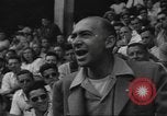 Image of Fans at Ebbets Field Brooklyn Dodgers baseball game Brooklyn New York USA, 1947, second 30 stock footage video 65675060417