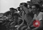 Image of Fans at Ebbets Field Brooklyn Dodgers baseball game Brooklyn New York USA, 1947, second 33 stock footage video 65675060417