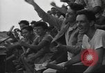Image of Fans at Ebbets Field Brooklyn Dodgers baseball game Brooklyn New York USA, 1947, second 34 stock footage video 65675060417